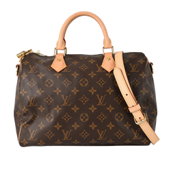 Speedy Bandouliere 30, Canvas, Monogram, NFC, S/L/K/DB, 2*